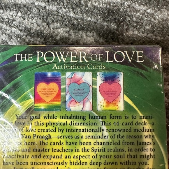 Power Of Love Card Deck A 44 Oracle Fortune Telling Game Tarot Cards Sealed New - Picture 6 of 7